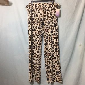 Stars Above Leopard Print Lounge Pants